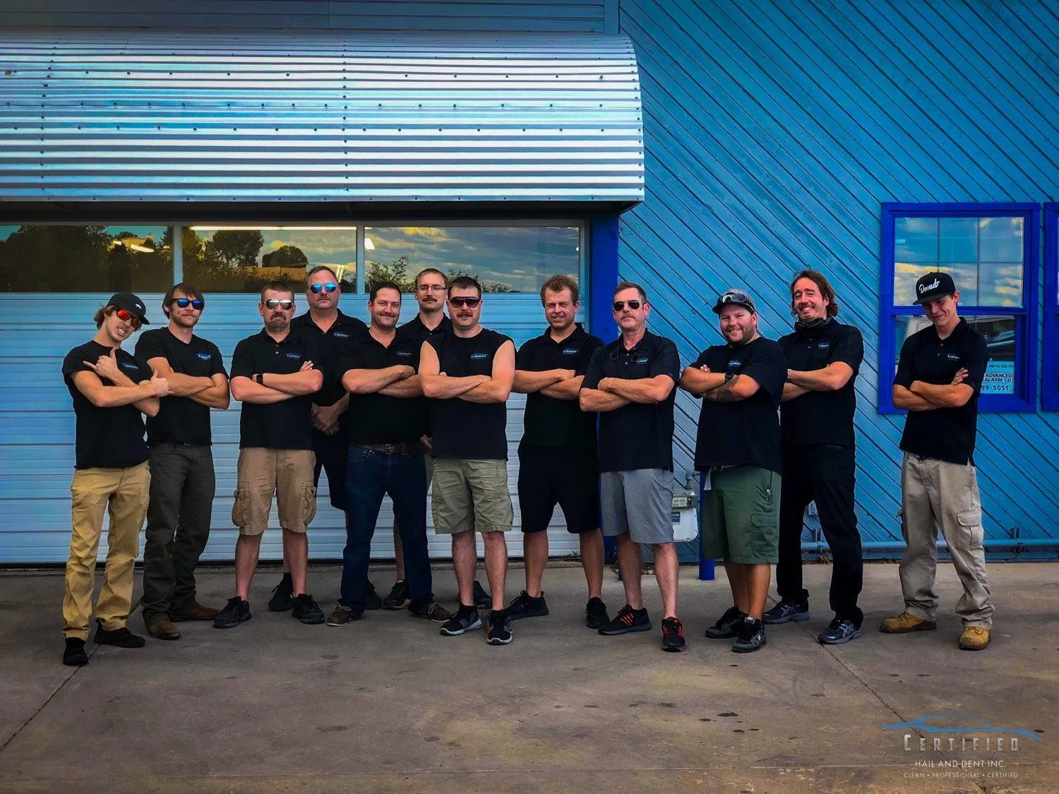 Hail repair technicians at Certified Hail and Dent Colorado Springs